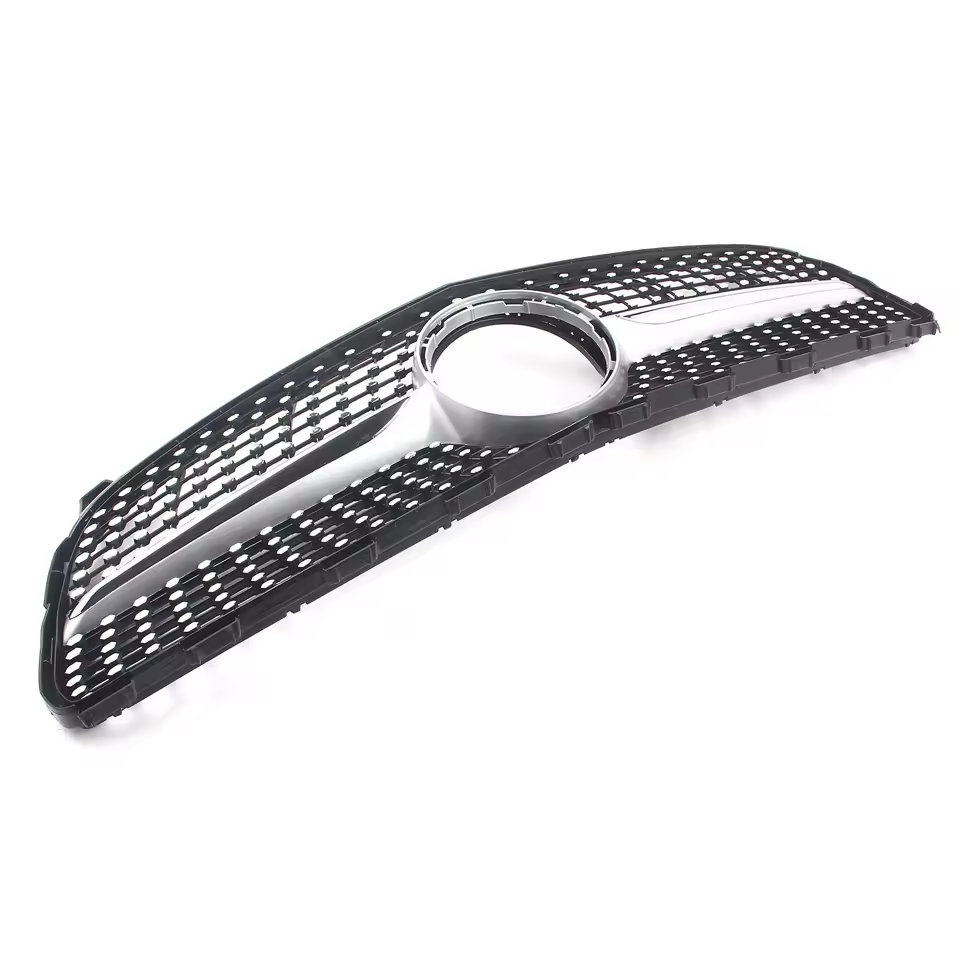 Mercedes A-Klasse W176 Facelift Hochglanz Schwarze Diamant Style Grill (2016-2018)