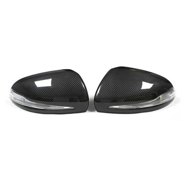 Mercedes C-Klasse W205 / E-Klasse W213 Prepreg-Spiegelkappen aus Carbon von OPTIC (2014-2021)