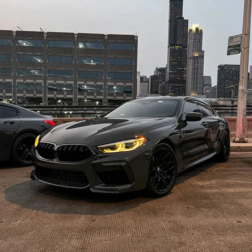 Gelbe CSL-Stil DRL LED-Module für BMW 8er Serie (G14/G15/G16) und M8 (F91/F92/F93)