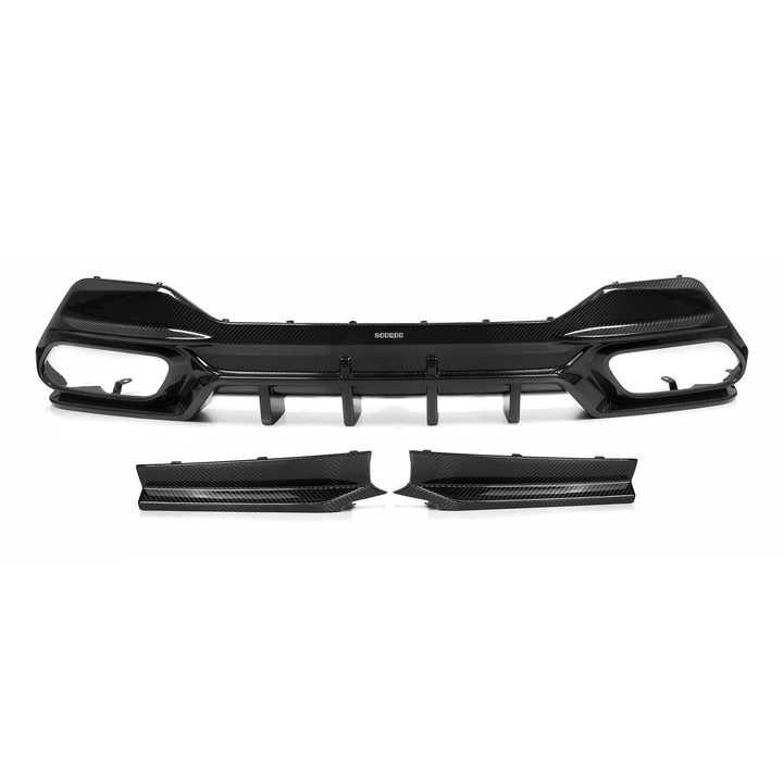 BMW 8er G14 G15 M-Sport Pre-Preg Carbon Diffusor von Sooqoo (2018+)
