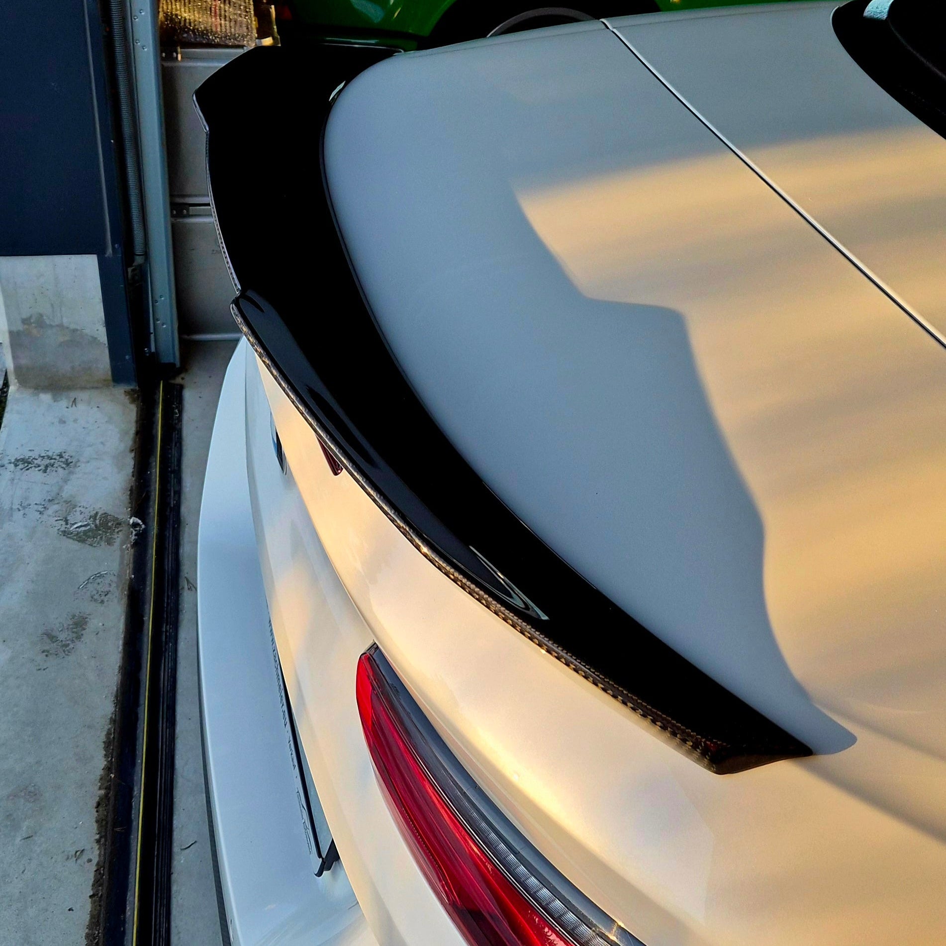 BMW 8er G14 / M8 F91 Cabrio Prepreg-carbon Psm Ducktail Stil Heckspoiler von OPTIC (2018+)