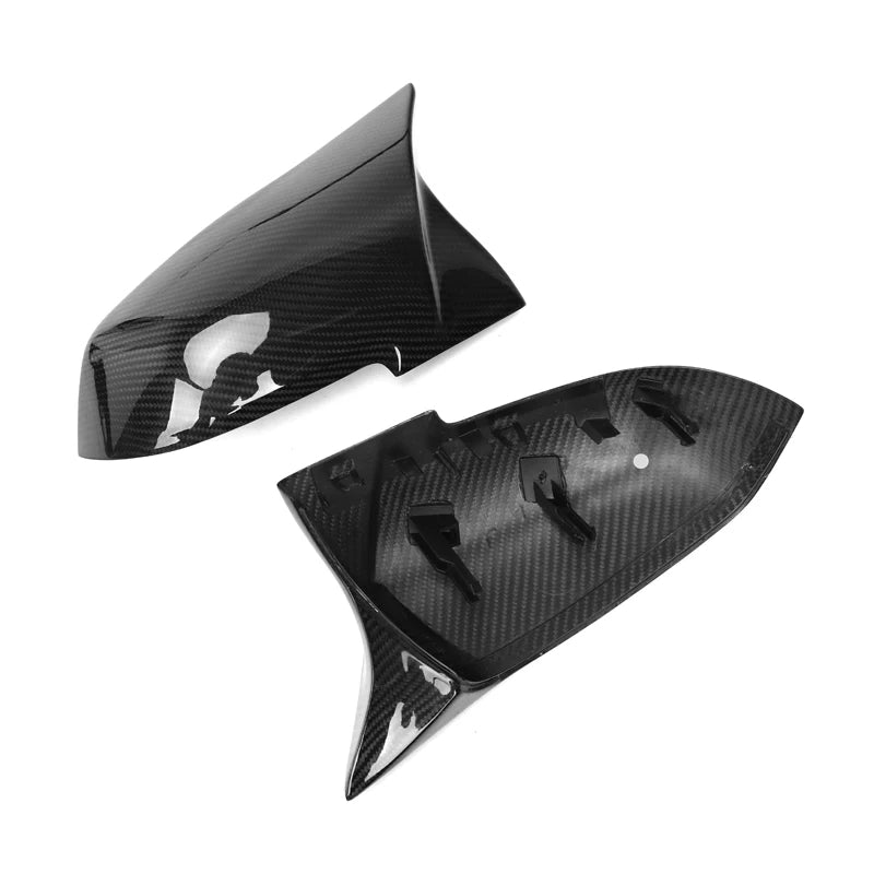 M Style Pre-Preg Dry Carbon Fibre Wing Mirror Covers For BMW F20 F21 F22 F30 F32 F87 By OPTIC (2012-2019)