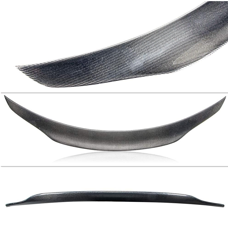 Mercedes C-Klasse W205 Hochglanz Schwarze AMG Style Heckspoiler (2014-2021)
