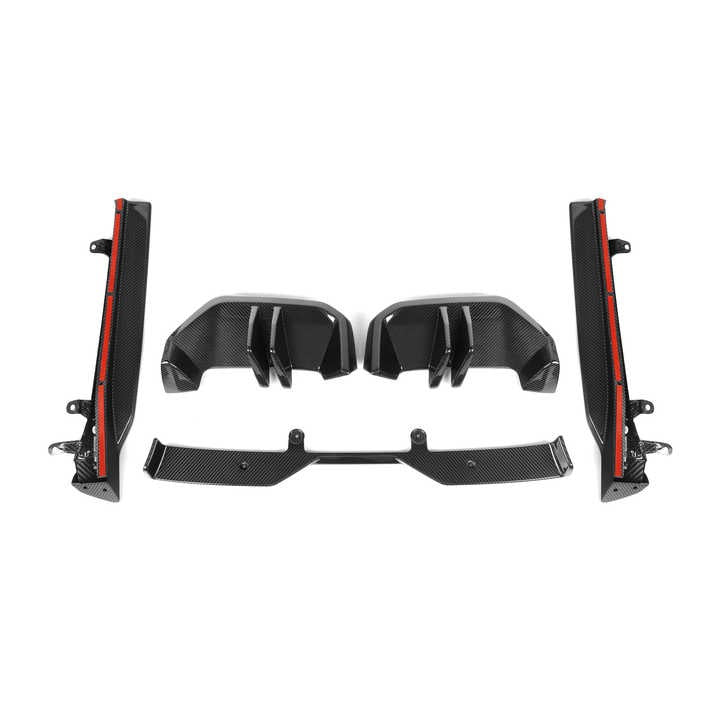 BMW 5er G60 G61 Prepreg-carbon MP-Stil Diffusor von OPTIC (2024+)