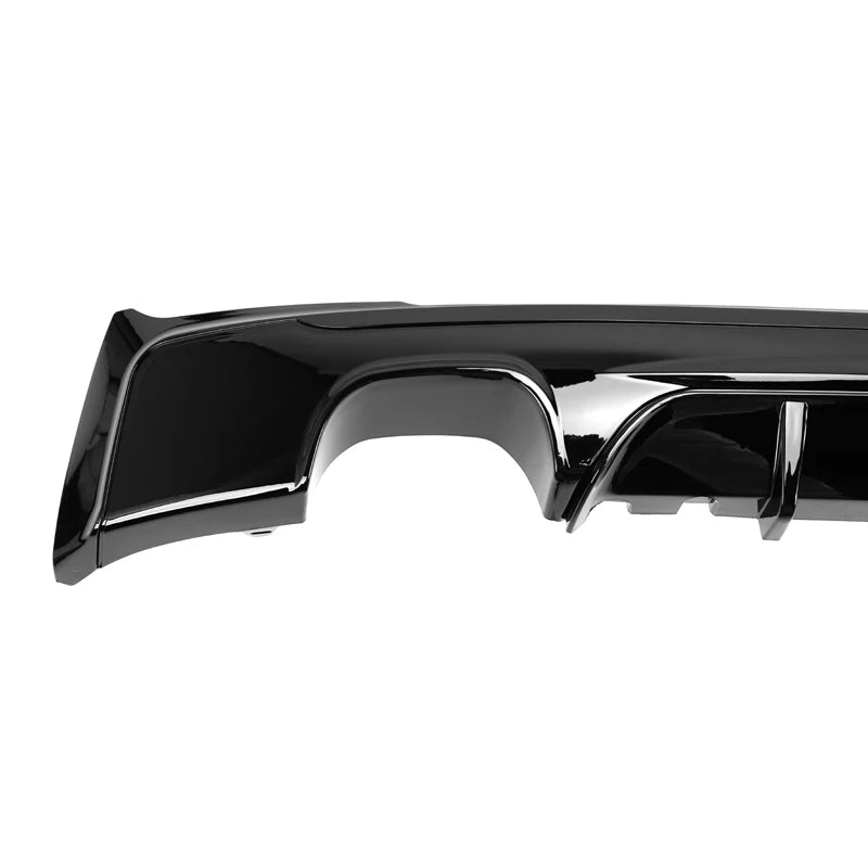 BMW 2er F22 Schwarz Hochglanz Diffusor Doppelauspuff (2014-2020)