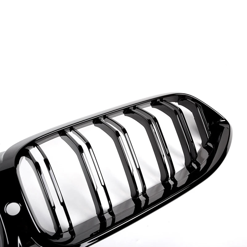 BMW 8er G14 G15 G16 <tc>Schwarz Glänzend</tc> Doppellamellengrill (2018-2022)