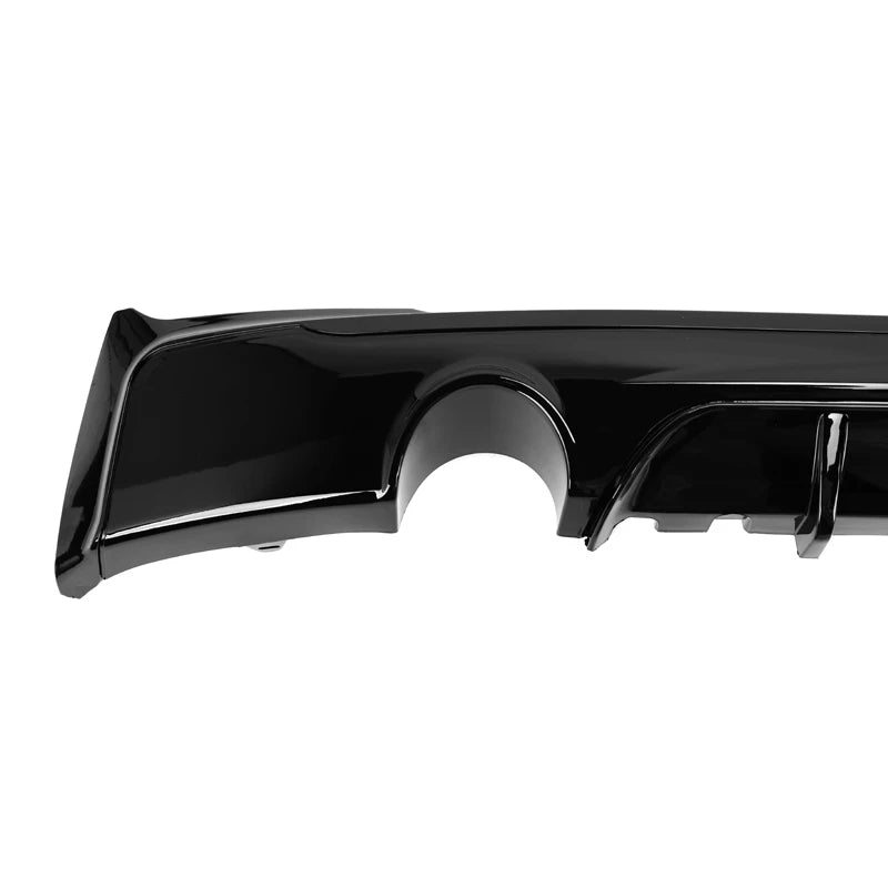 BMW 2er F22 Schwarz Hochglanz Diffusor Doppelauspuff (2014-2020)