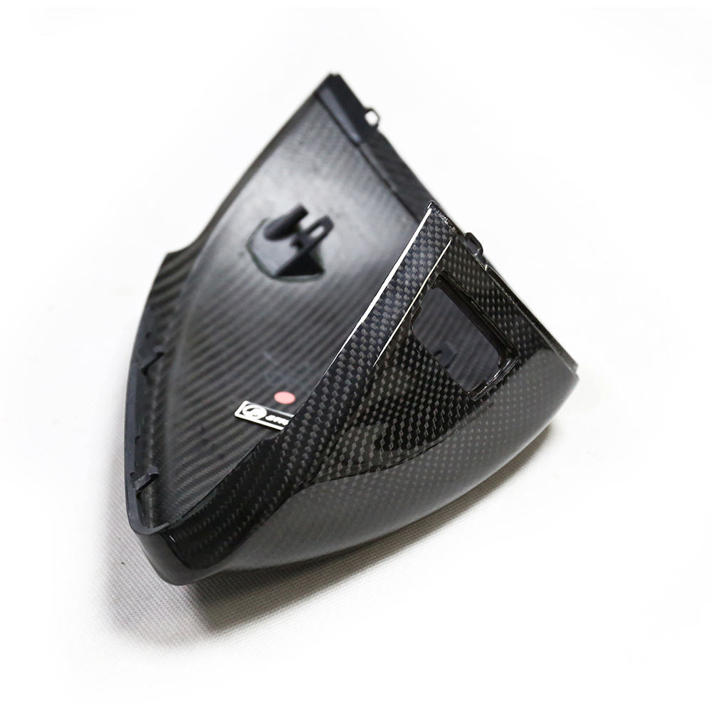 Audi Q8/SQ8/RSQ8 Pre-Preg Dry Carbon Fibre Mirror Covers (2019+) By OPTIC