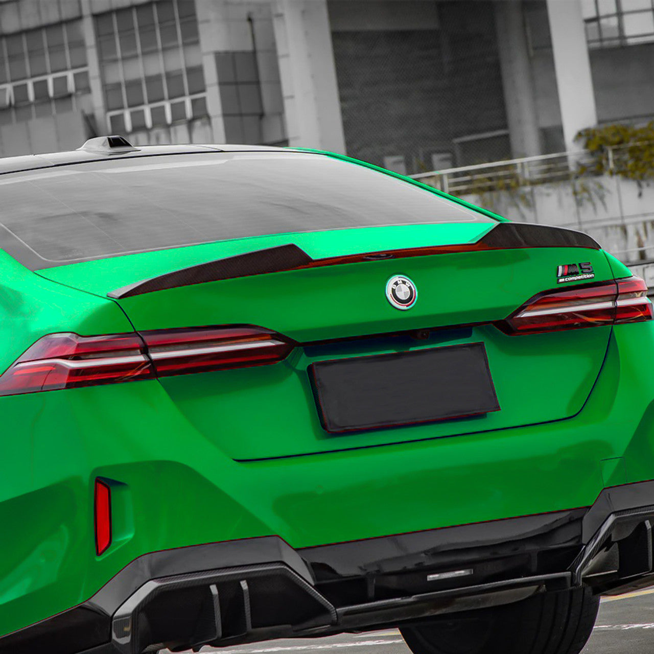 BMW 5er G60 G61 und M5 G90 G99 Prepreg-carbon Ducktail Heckspoiler von OPTIC (2024+)