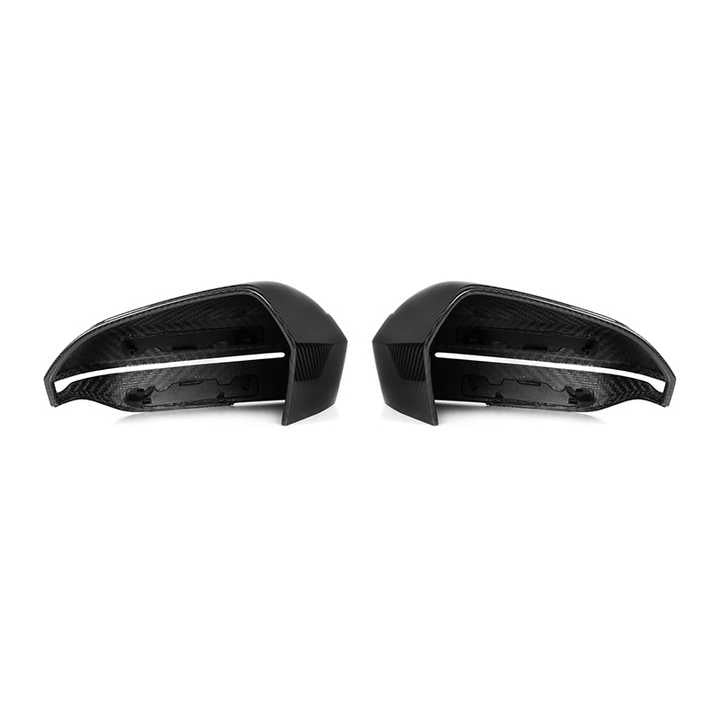 BMW 5er G60 G61 und M5 G90 G99 OeM-Stil Prepreg-Spiegelkappen aus Carbon von OPTIC (2024+)