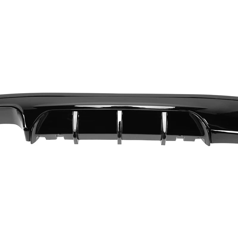 BMW 2er F22 Schwarz Hochglanz Diffusor Doppelauspuff (2014-2020)