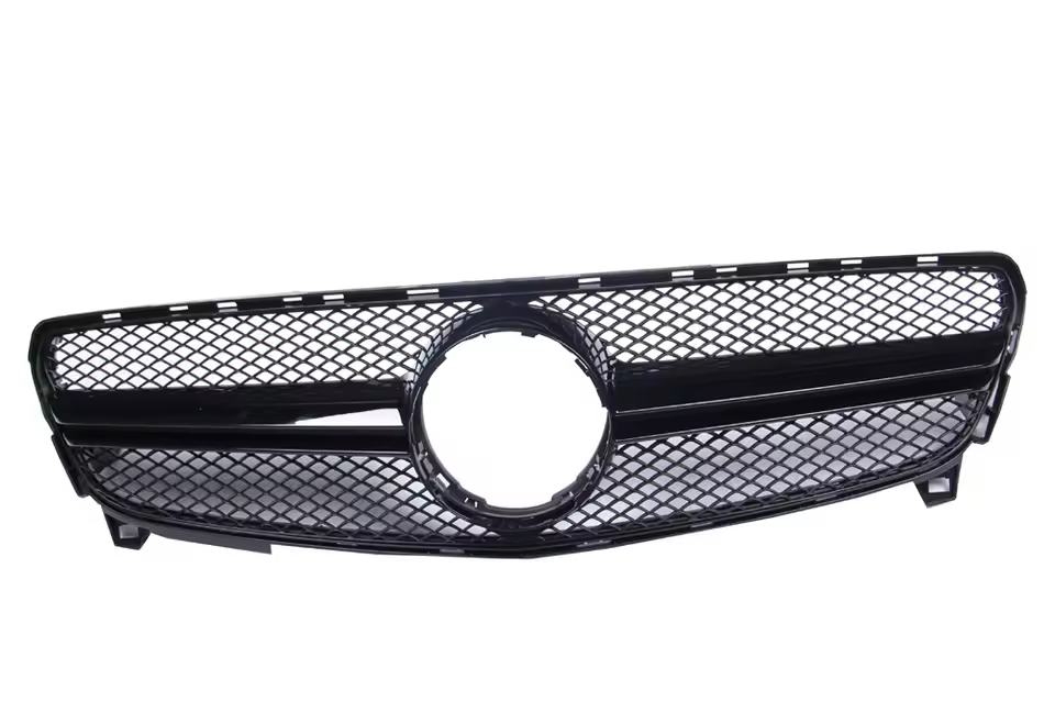 Mercedes A-Class W176 Facelift Gloss Black AMG Style Grill (2016-2018)