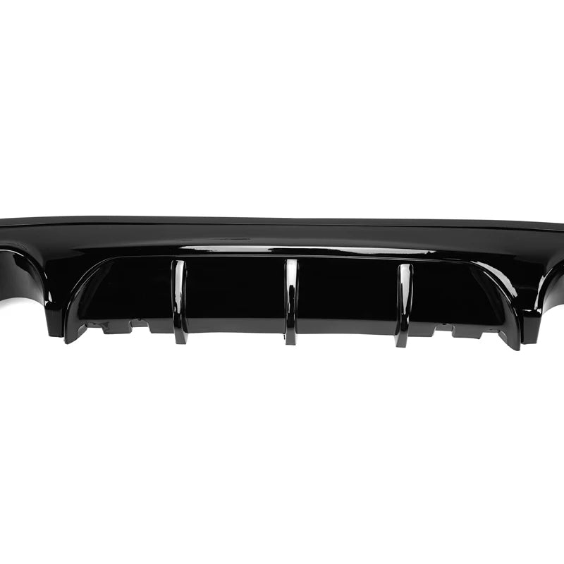 BMW 2er F22 Schwarz Hochglanz Diffusor Doppelauspuff (2014-2020)