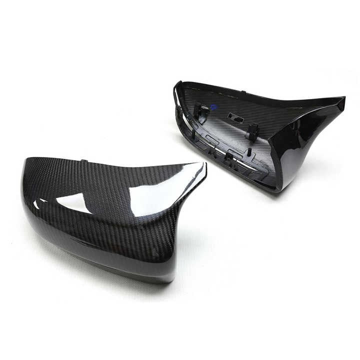 BMW M5 F90 Pre-Preg Dry M-Stil Spiegelkappen aus Carbon von OPTIC (2017-2023)