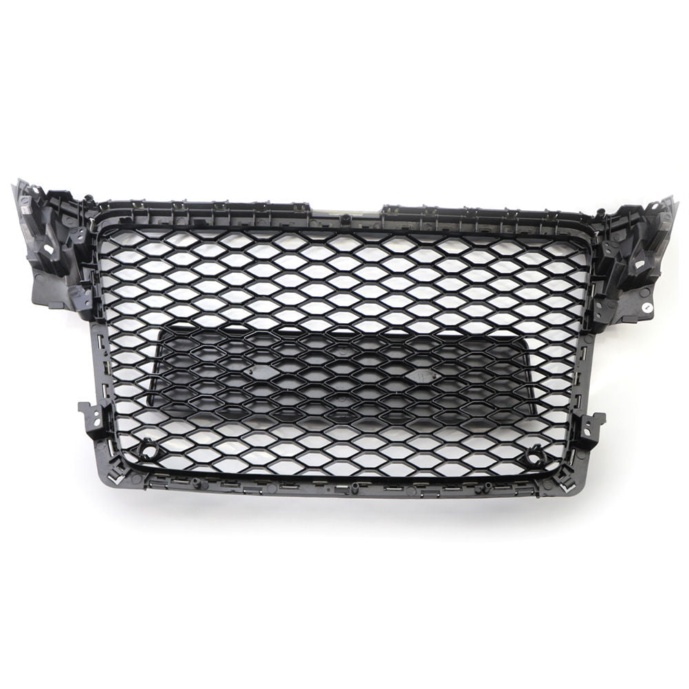 Audi A4/S4 B8 RS4 Style Hochglanz Schwarze Wabengrill (2008-2012)