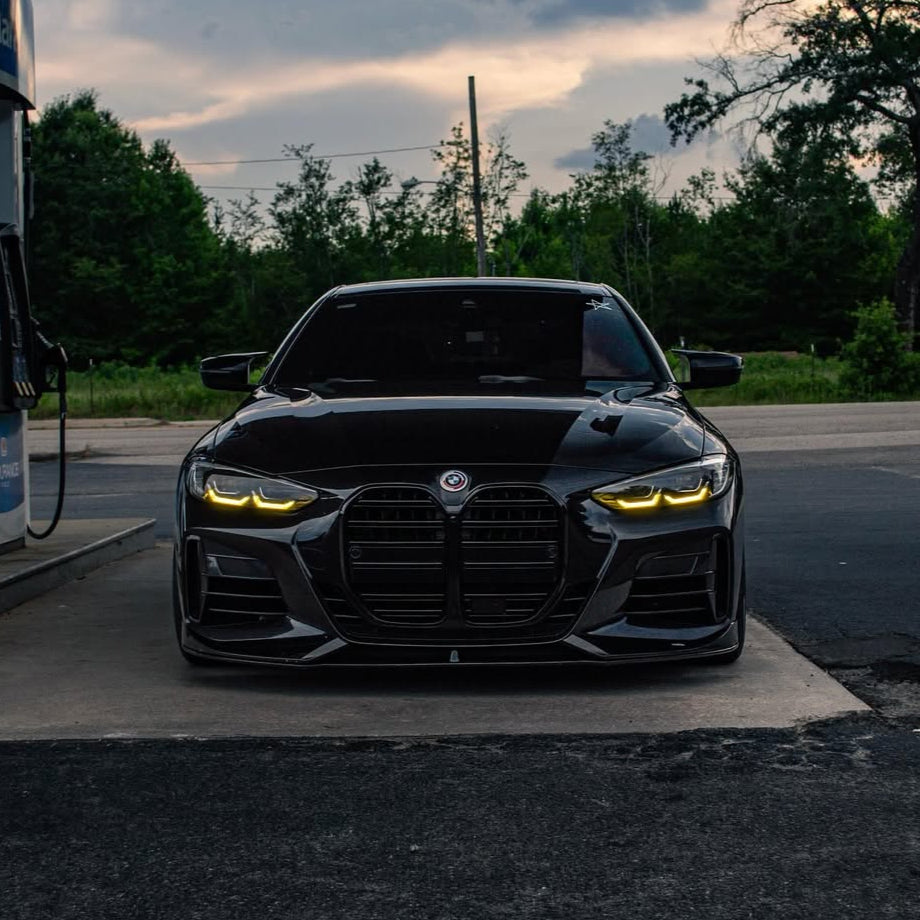 Gelbe CSL-Stil DRL LED-Module für BMW 4er G22/G23/G26 (2021-2025)