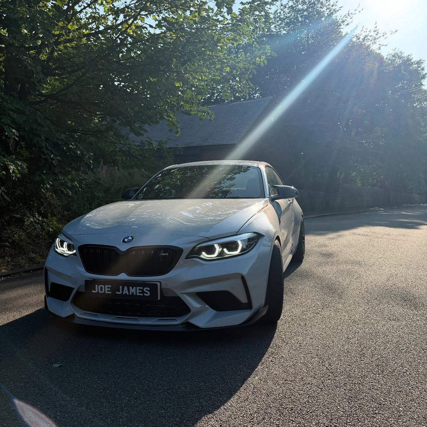 BMW M2 Competition F87 Prepreg-carbon Performance Style Frontlippe von OPTIC (2018-2021)
