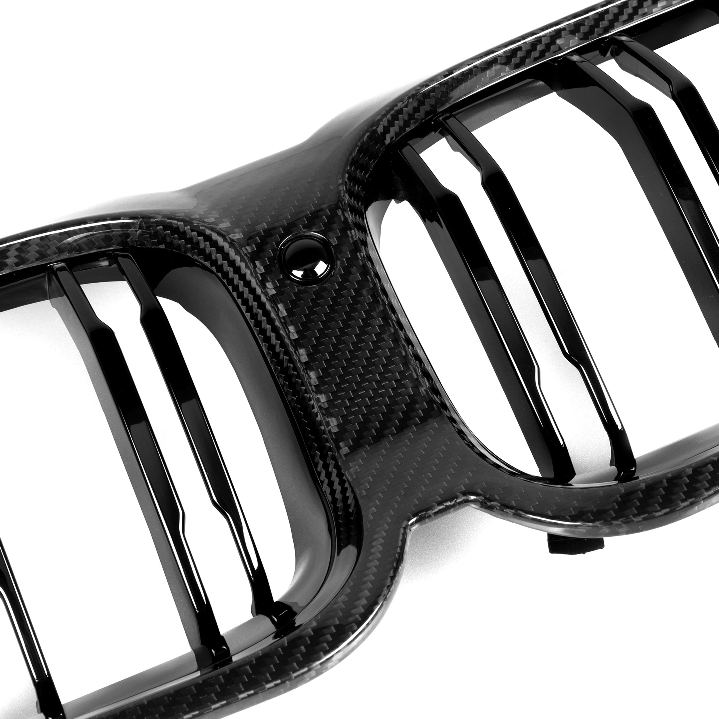 BMW 8er G14 G15 G16 LCI PrePreg Carbon Doppellamellen Nieren Grill (2023+)