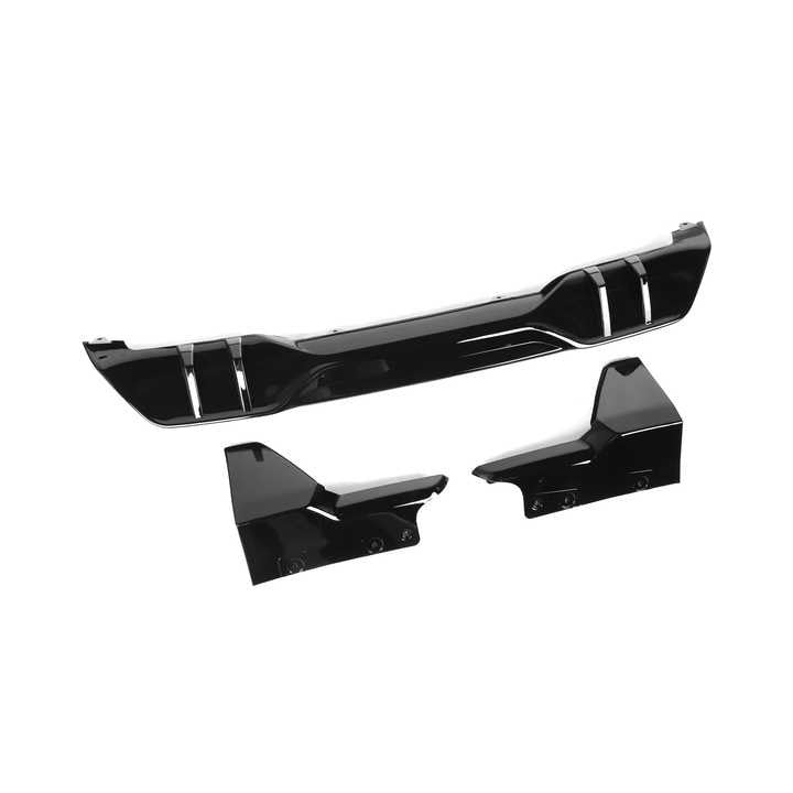 BMW X5 G05 LCI Schwarz Hochglanz M Performance Stil Diffusor (2023+))