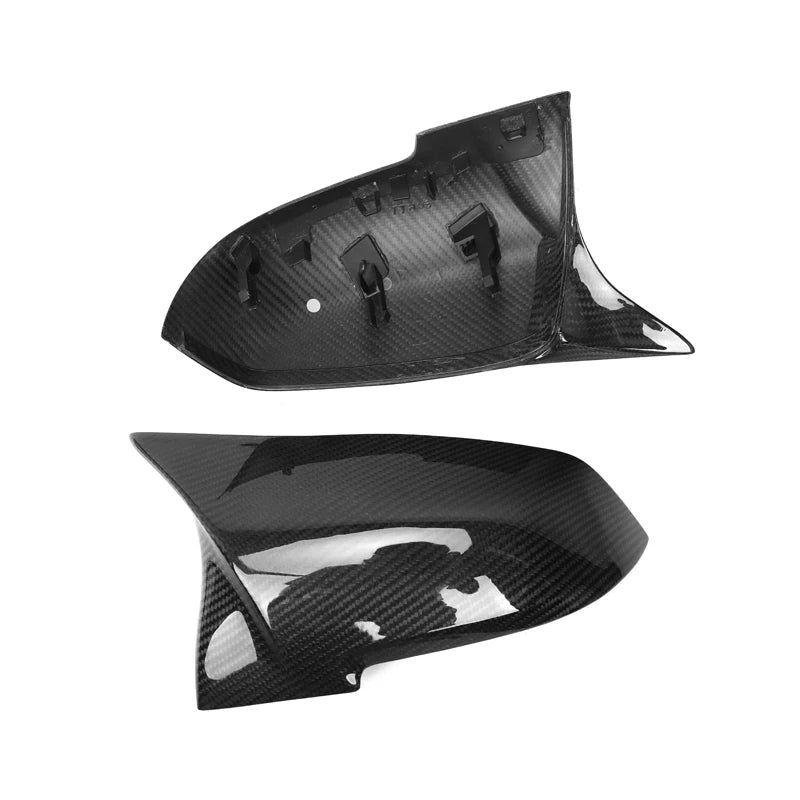 M Style Pre-Preg Dry Carbon Fibre Wing Mirror Covers For BMW F20 F21 F22 F30 F32 F87 By OPTIC (2012-2019)