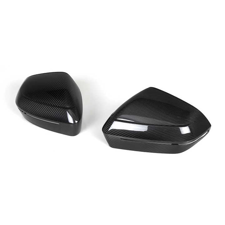 BMW 5er G60 G61 und M5 G90 G99 OeM-Stil Prepreg-Spiegelkappen aus Carbon von OPTIC (2024+)