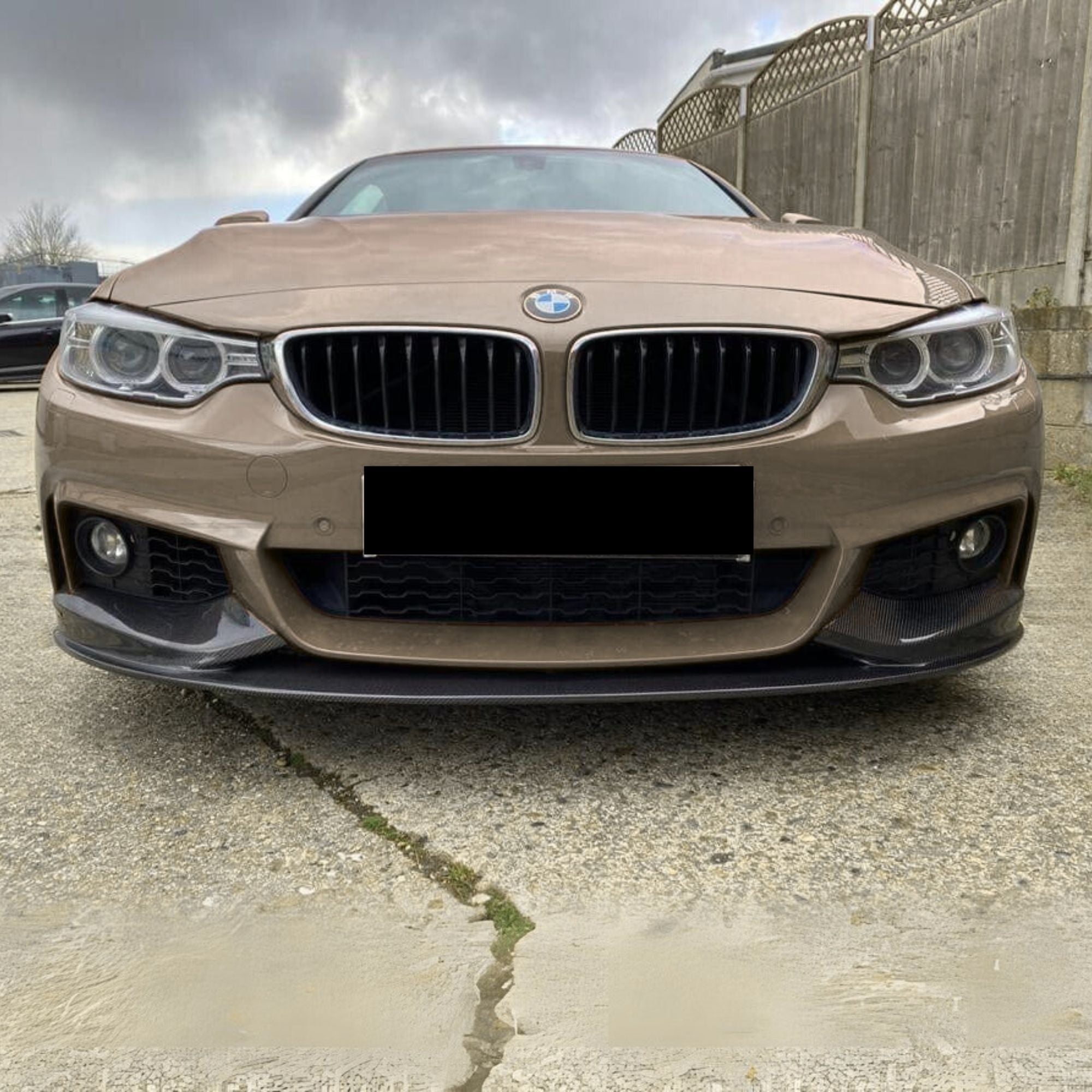 BMW 4er F32 F33 F36 M Sport Carbon M Performance Stil Frontlippe (2014-2019)