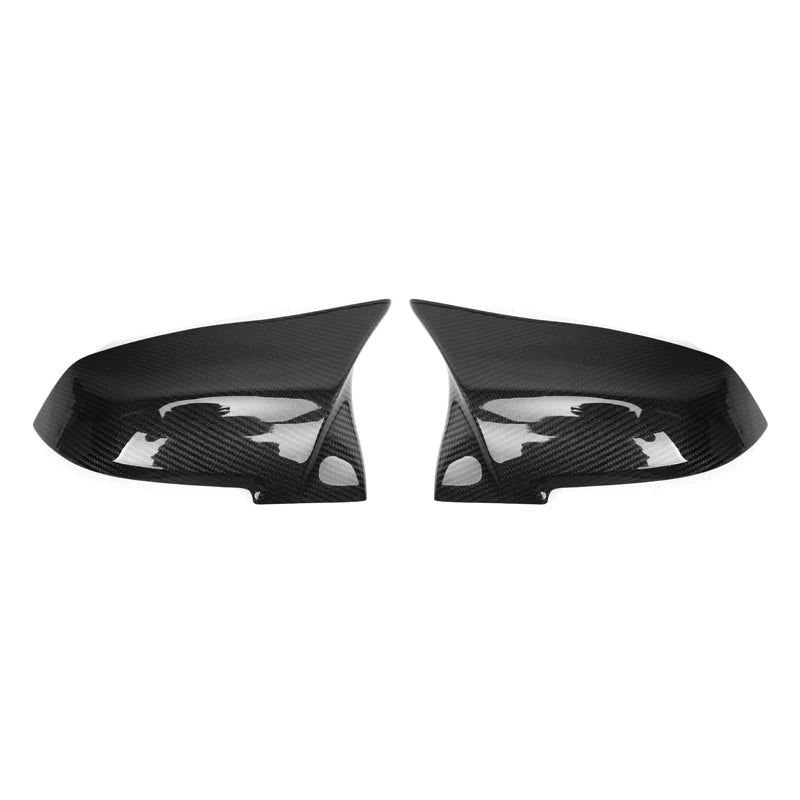 M Style Pre-Preg Dry Carbon Fibre Wing Mirror Covers For BMW F20 F21 F22 F30 F32 F87 By OPTIC (2012-2019)
