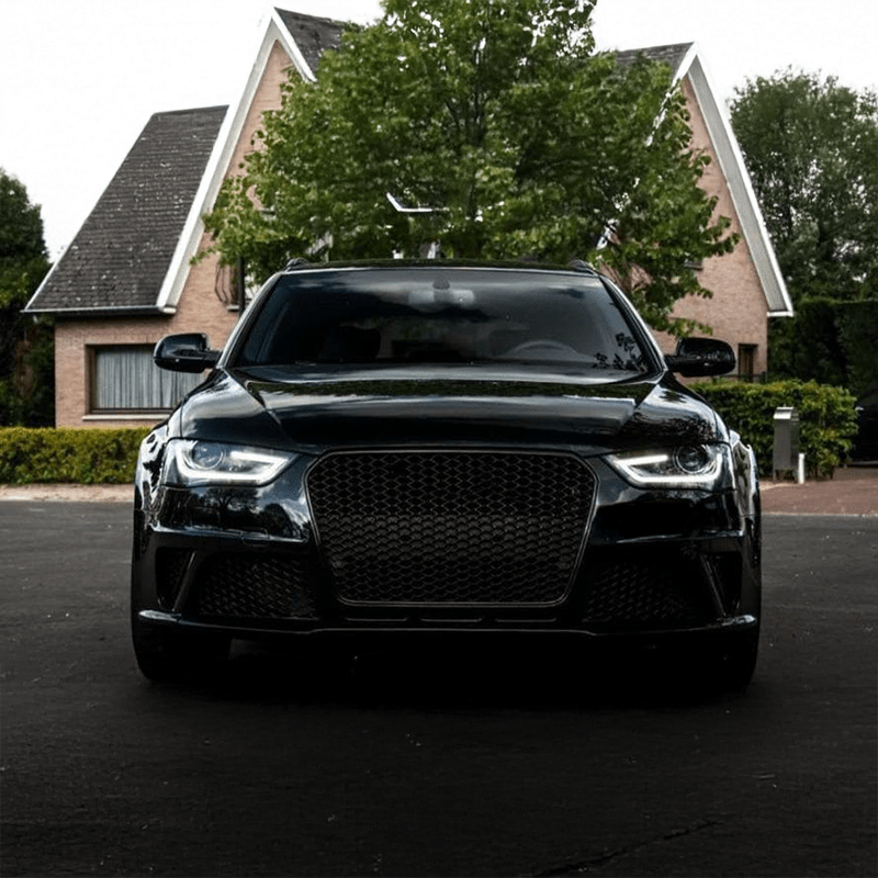 Audi A4/S4 B8.5 RS4 Style Hochglanz Schwarze Wabengrill (2013-2016)