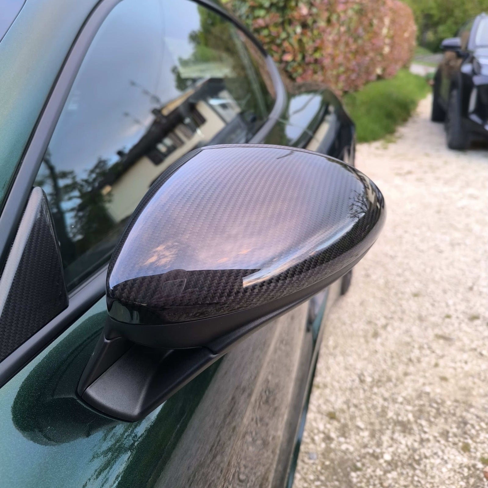 <tc>Porsche Boxter/Cayman 718 Prepreg Carbon Spiegelkappen (2017-2021) von OPTIC</tc>