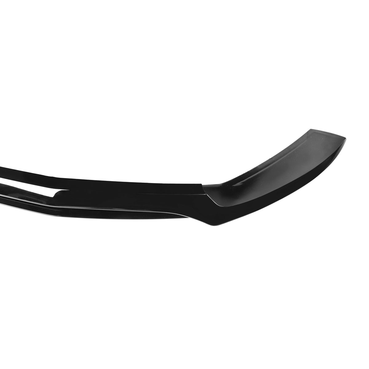 Mercedes C-Class W205 C43 Style Gloss Black Front Lip Splitter (2015-2018)