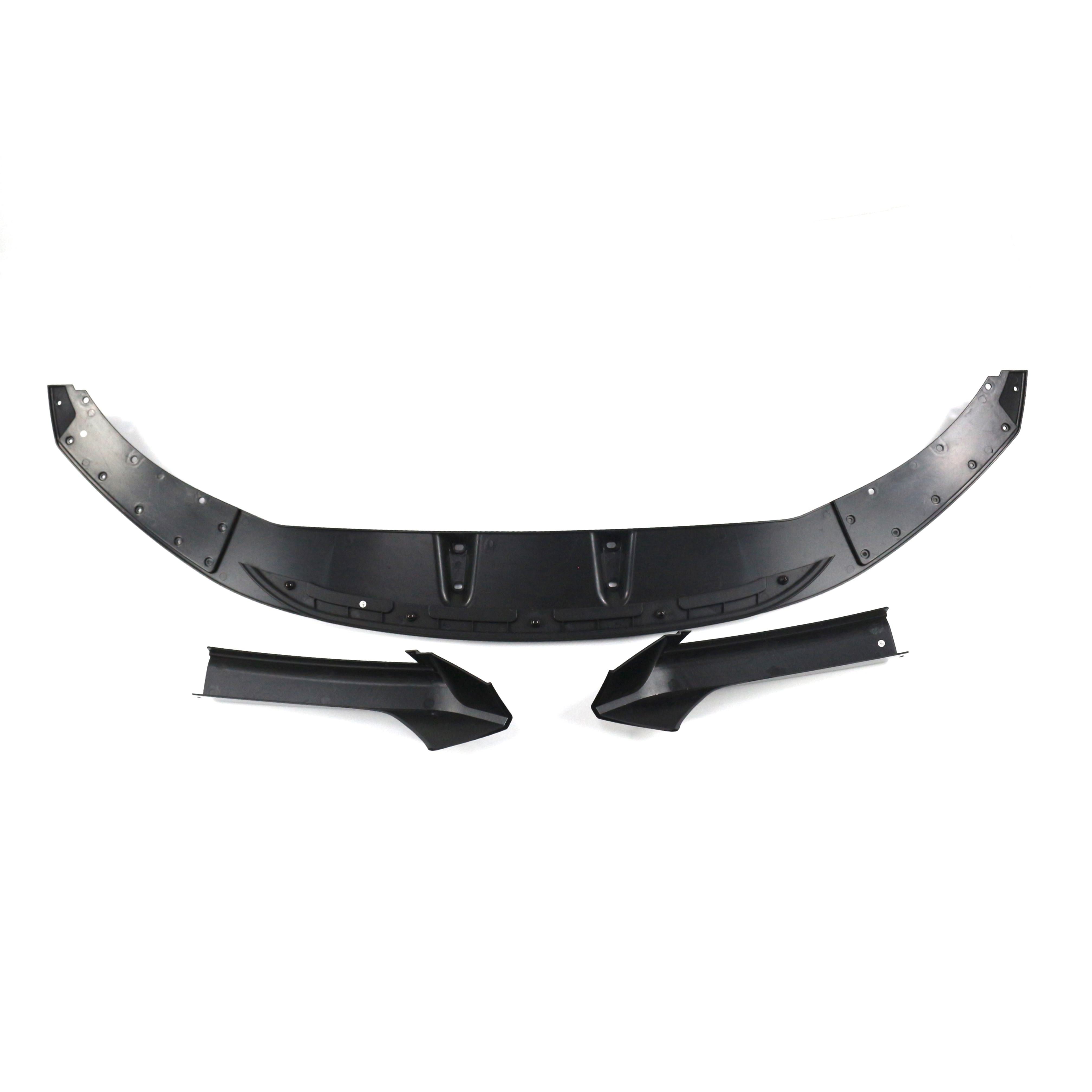 BMW 2er F22 F23 MP Style Schwarz Glänzend Frontsplitter (2014-2020)