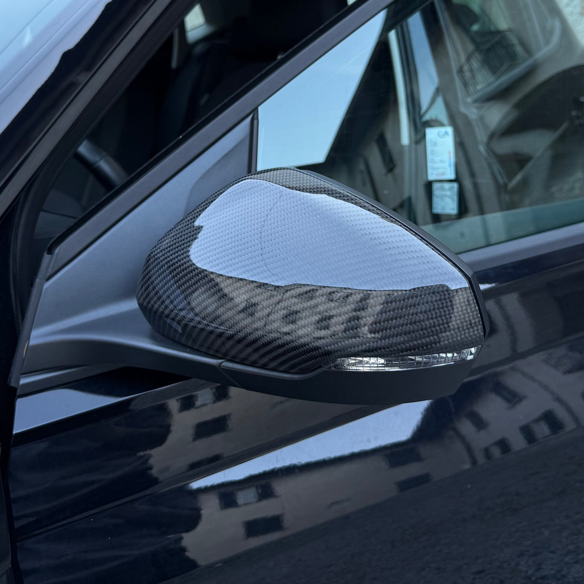 VW Polo MK6 Spiegelkappen aus Carbon (2018+)