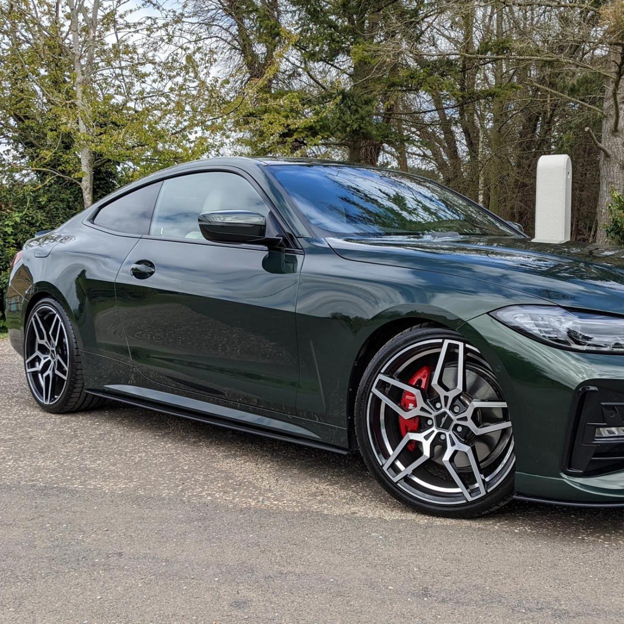 BMW 4er G22 G23 Carbon Ac Style Seitenschweller (2020+)
