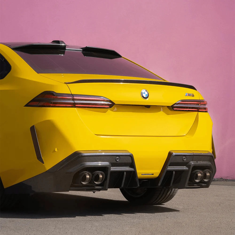 BMW M5 G90/G99 Schräg Carbon Endrohrblenden