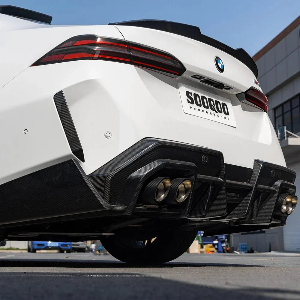 BMW M5 G90/G99 Schräg Carbon Endrohrblenden
