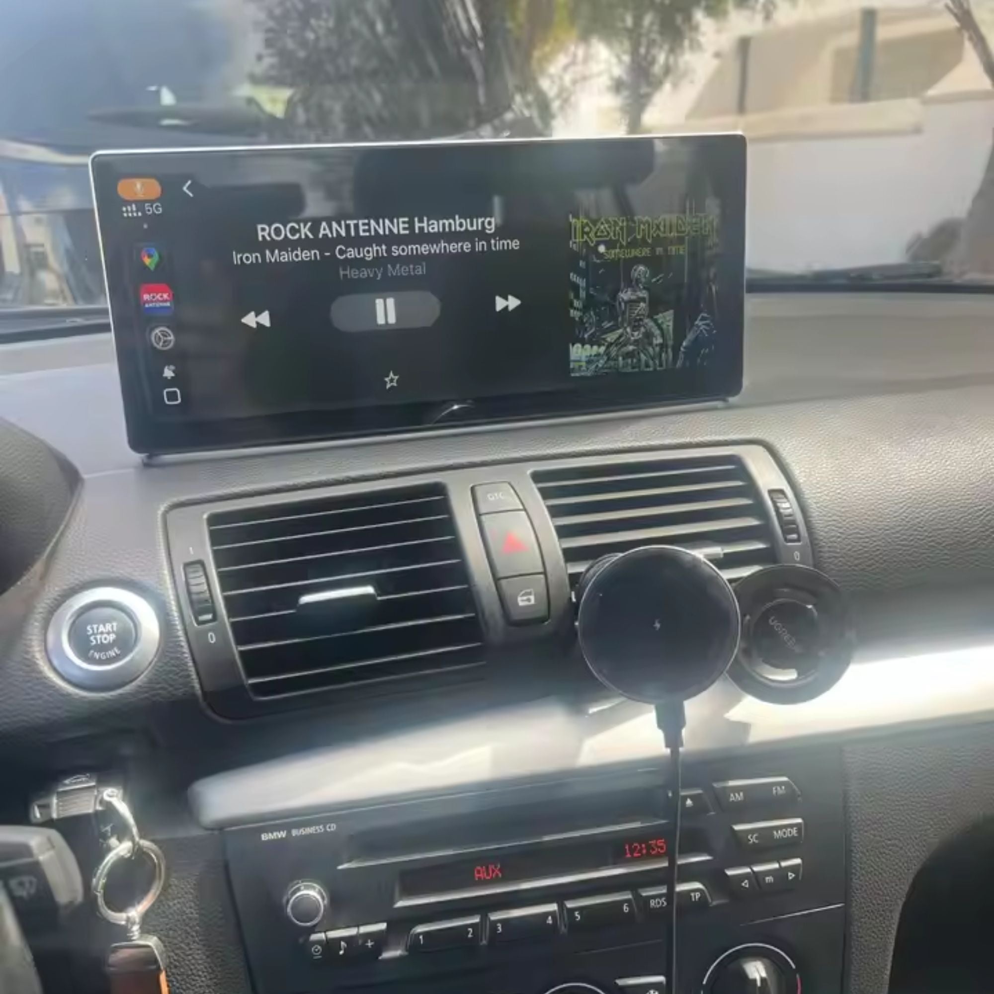 BMW 1er E81/E82/E87/E88 | 12.3" Apple CarPlay/Android Auto Touchscreen Display | (2004-2012)