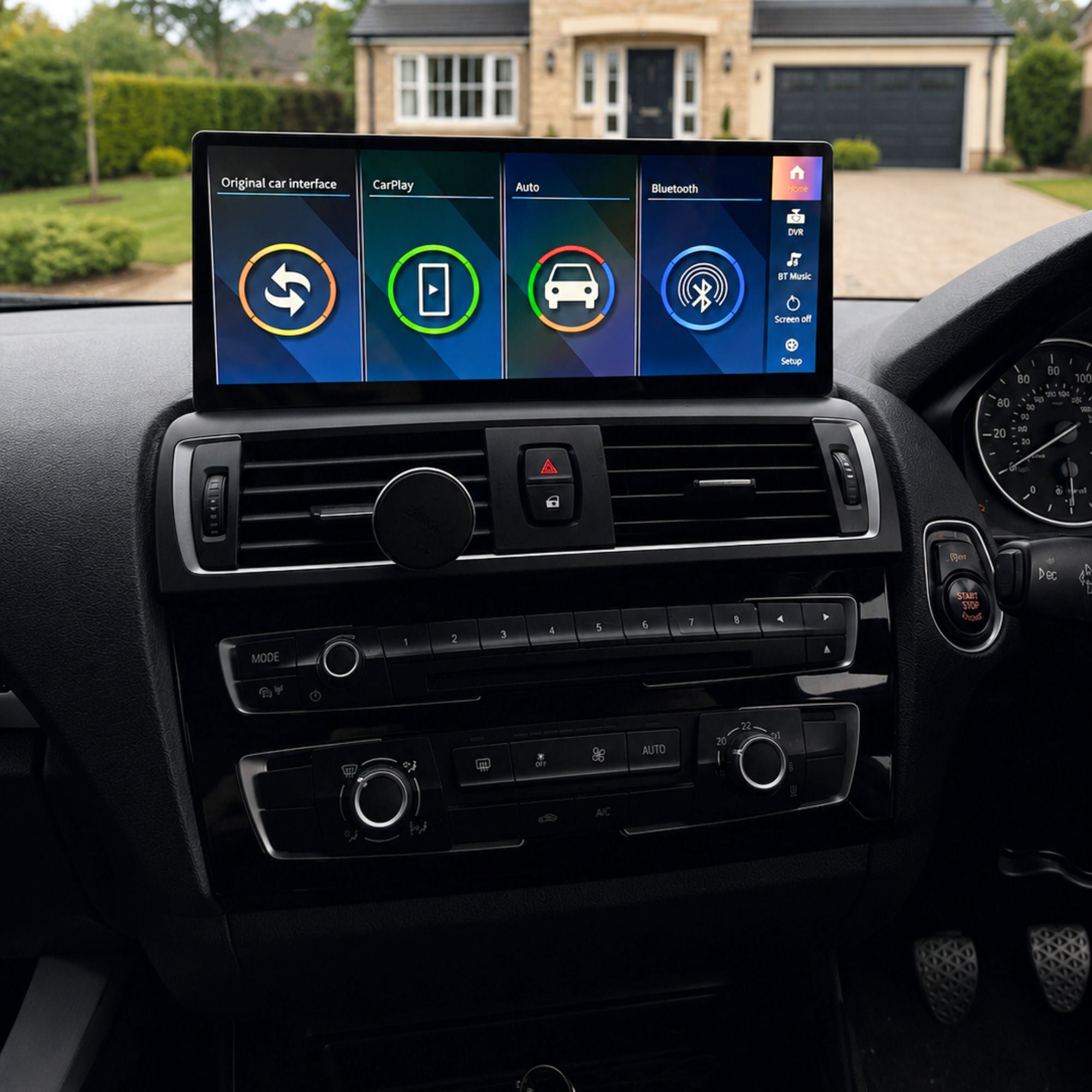 BMW 3er/4er F30/F31/F34/F32/F33/F36 | M3/M4 F80/F82/F83 | 12.3" Apple CarPlay/Android Auto Touchscreen Display | (2011-2020)