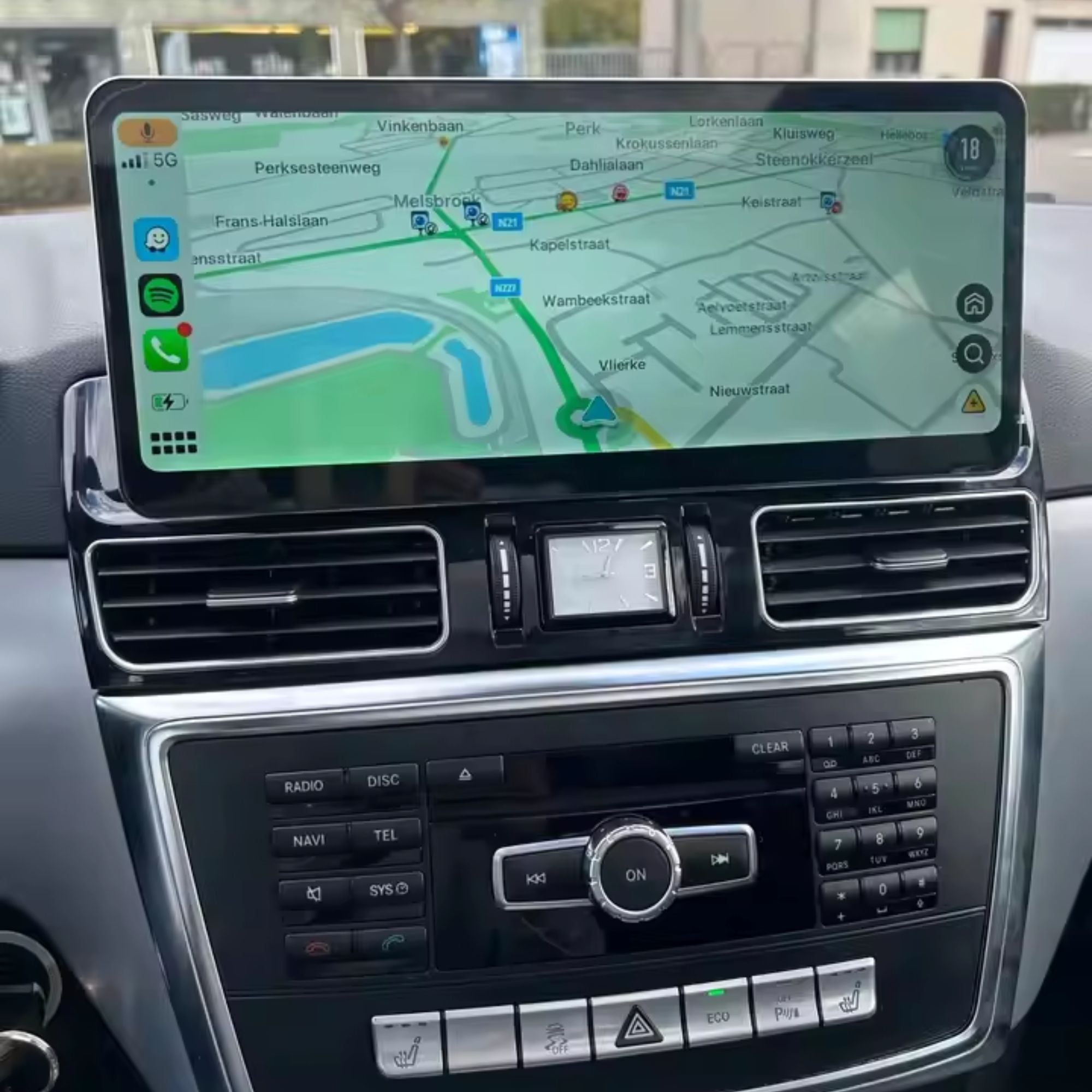 Mercedes GL/ML/GLE/GLS Klasse | X166 | 12.3" Apple CarPlay/Android Auto Touchscreen Display | (2011-2019)