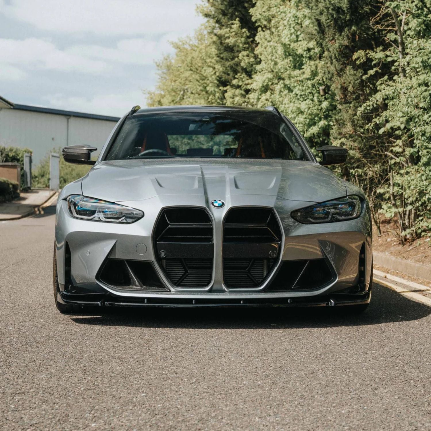 BMW M3/M4 G80/G81/G82/G83 Csl Schwarz Hochglanz Nieren Grill (2021+)