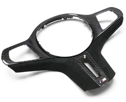 BMW 2er, 3er, 4er, G42, G20, G21, G22 Carbon Lenkradverkleidung (2019+)