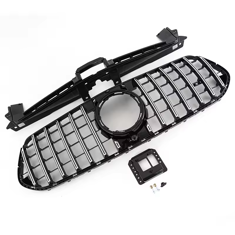 Mercedes GLE W167/C167 Facelift Hochglanz Schwarze Panamericana GT Style Grill (2023+)