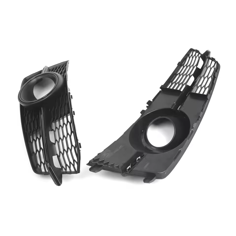 Audi A6 S-Line / S6 C7 Facelift Hochglanz Schwarze Nebelgitter (2016-2018)