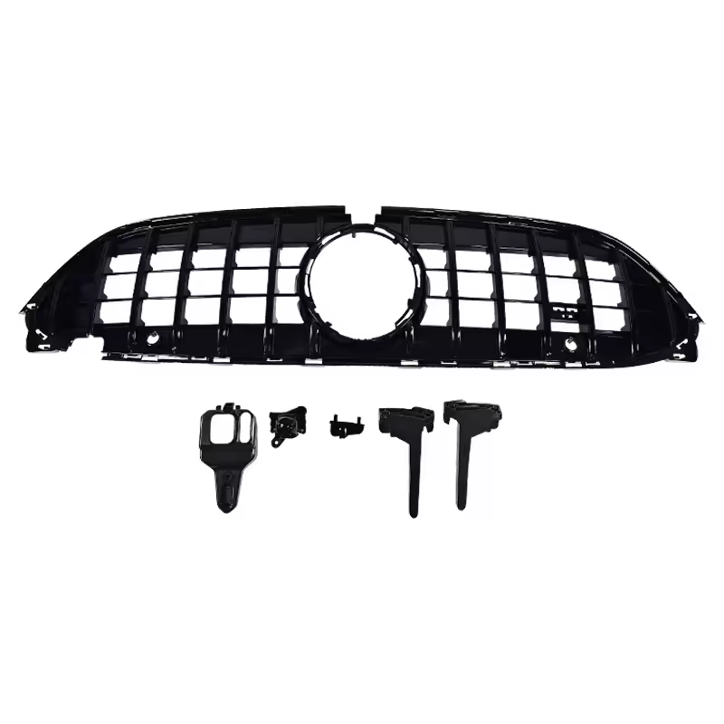 Mercedes CLE C236 Hochglanz Schwarze Panamericana GT Style Grill (2023-2025)
