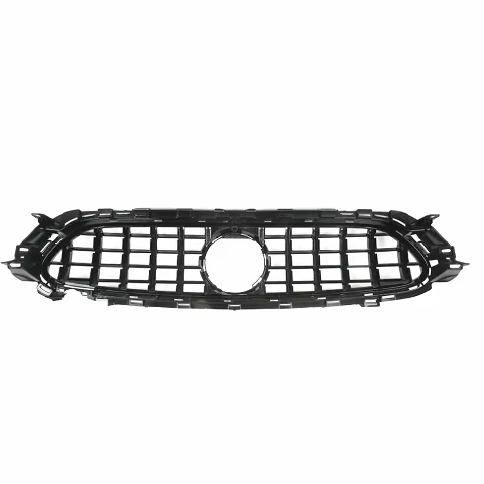 Mercedes E-Klasse W213 Facelift Hochglanz Schwarze Panamericana GT Style Grill (2020-2023)