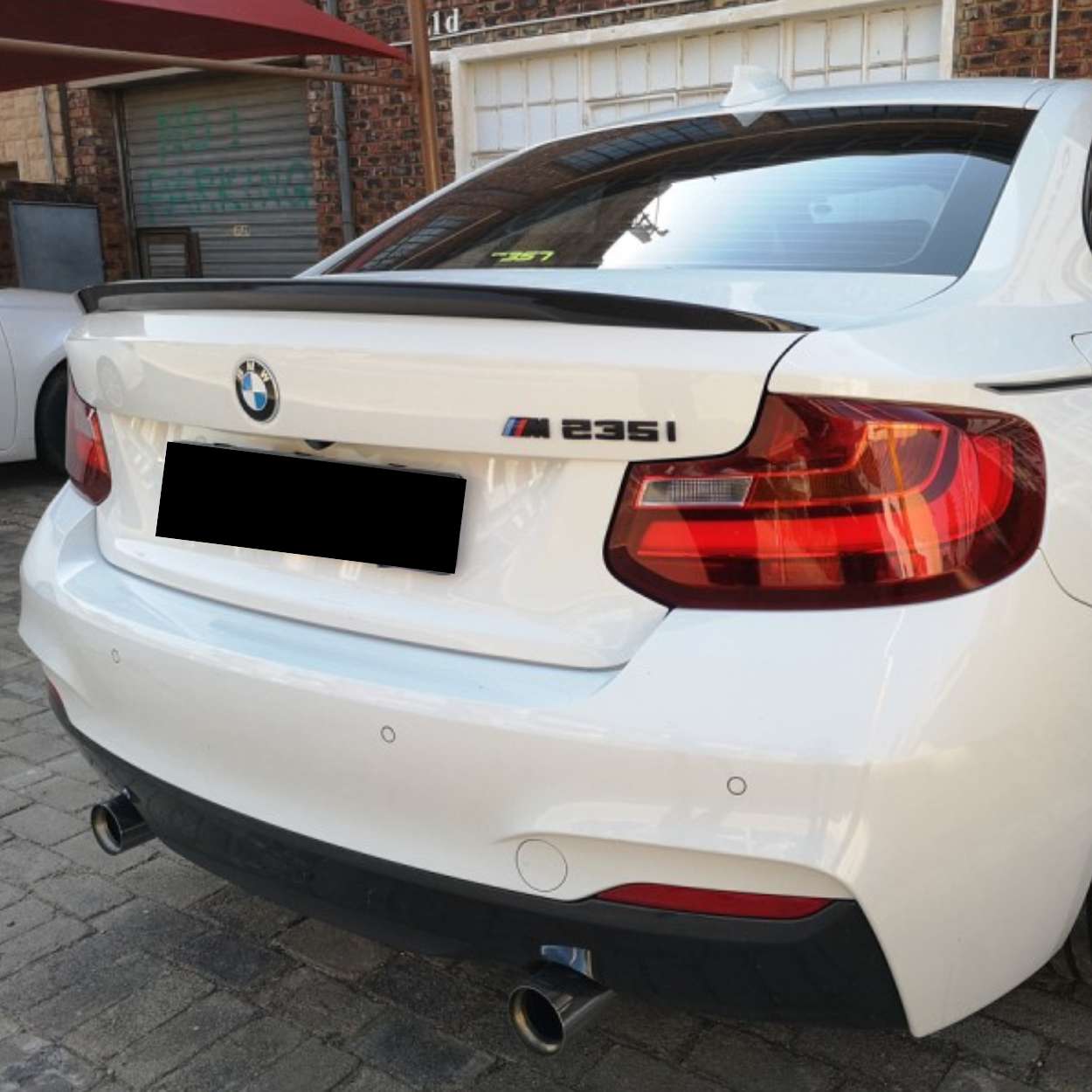 BMW 2er F22 / M2 F87 Schwarz Glänzend MP Style Heckspoiler (2014-2021)
