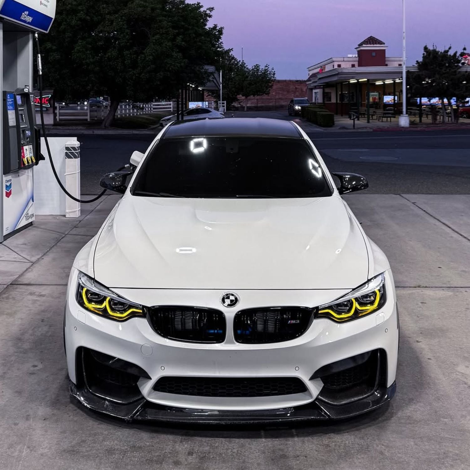 CSL Style Gelbe DRL LED Lichtmodul-Set für BMW M3 & M4 LCI (F80/F82/F83)