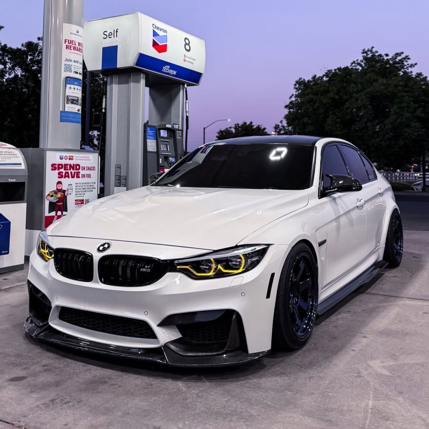 CSL Style Gelbe DRL LED Lichtmodul-Set für BMW M3 & M4 LCI (F80/F82/F83)