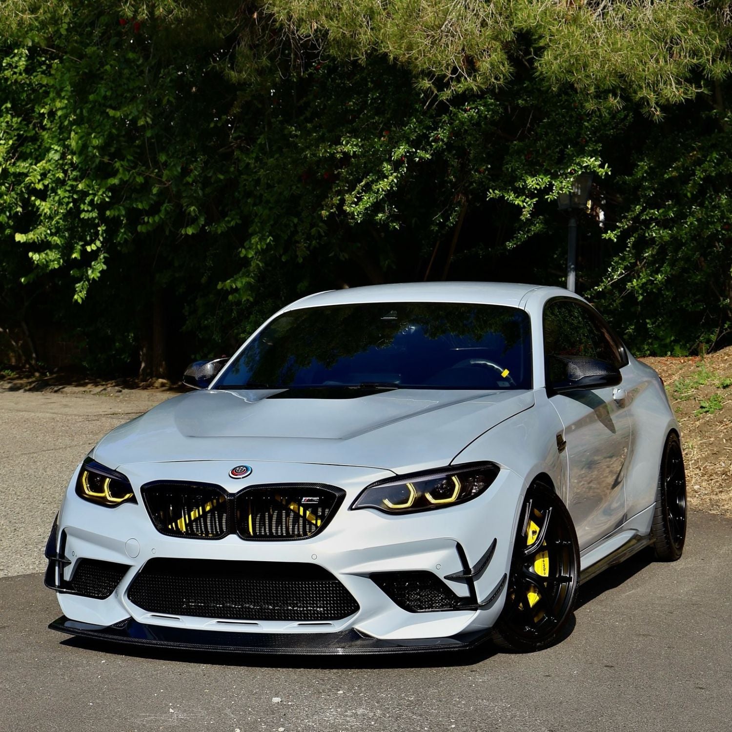 Gelbe CSL-Stil DRL LED-Module für BMW 2er und M2 (F87/F22/F23)