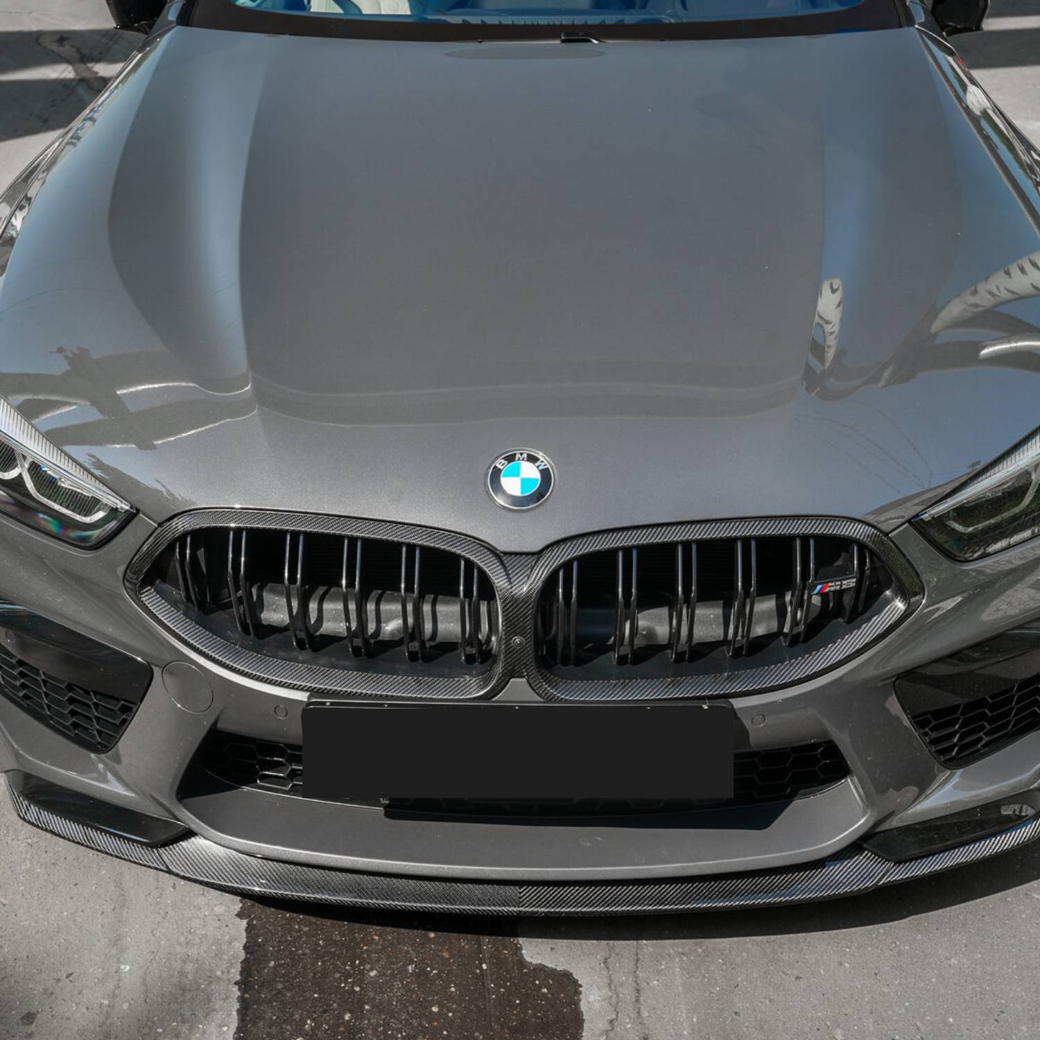 BMW 8er G14/G15/G16 und M8 F91/F92/F93 Prepreg-carbon Doppellamellen Nieren Grill (2018-2023)