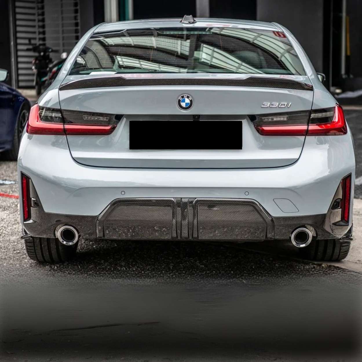 BMW 3er LCI G20/G21 M-Sport Prepreg-carbon Mp Style Diffusor von OPTIC (2023+)